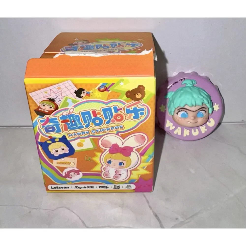 Letsvan All Star Happy Sticker Magnet Confirmed Blind Box Wakuku Special Color
